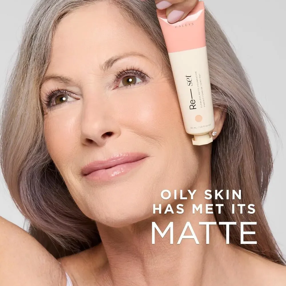 HALEYS Re-set Full Coverage Matte Foundation – Shade 2.5